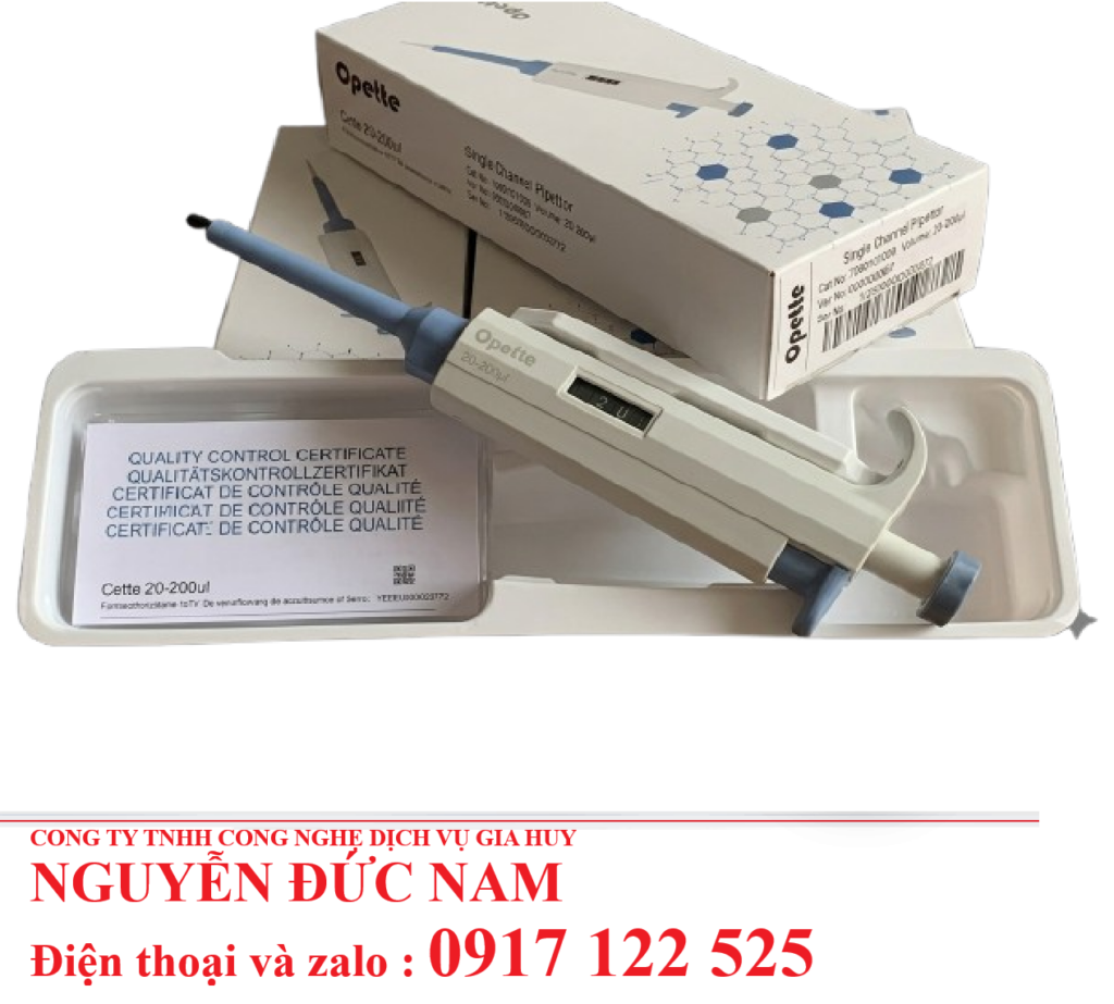 Micropipet Tự Động 1 Kênh